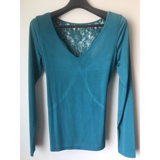 เสื้อMelrose สีเขียวผ้านิ่มใส่สบาย