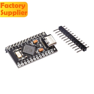 บอร์ดควบคุมไมโคร 5V ATmega32U4 Pro สําหรับ Arduino Pro Micro Type-C USB