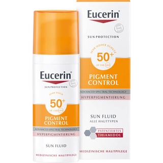 พร้อมส่ง (Exp. 2025) Eucerin Sun Fluid Pigment Control SPF 50 +++ ของแท้จากเยอรมัน