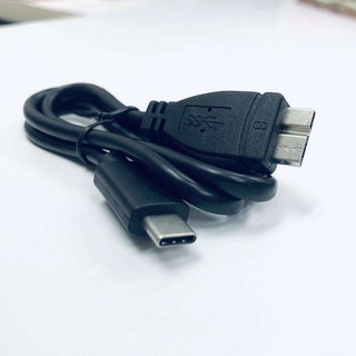 USB 3.1 Type C Male to USB 3.0 Micro B Male Plug HDD Enclosure Fast Data Sync Connector Cable 0.5m