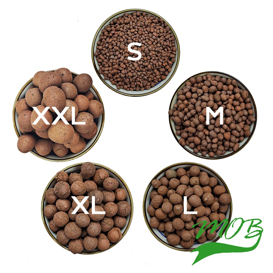 เม็ดดินเผา มวลเบา 4 ลิตร เม็ดปอปเปอร์ วัสดุปลูก ใช้โรยหน้ากระถาง ผสมดินปลูก รองกระถาง ปลูกผัก ไฮโดรโปนิกส์