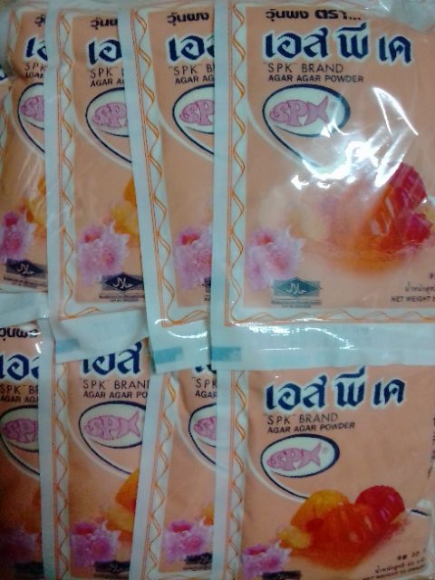 ลด30%โค้ด 30wow200  13dd25 ผงวุ้น วุ้นผง เอสพีเค SPK 25 กรัม **ค่าส่งถูกที่สุด ราคา ถูกที่สุด ดีลบีเคเค แกลเลอรีภาพที่ 3