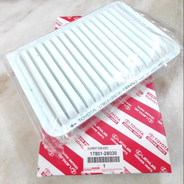 TOYOTA CAMRY ACV40,ACV50 ไส้กรองอากาศ/น้ํายาทําความสะอาดอากาศ
