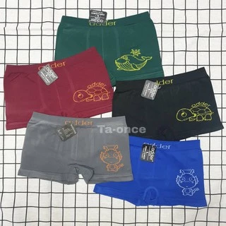 กางเกงในเด็กชาย Boxer กางเกงในเด็กมีขา ADDER แพ็ค 5/แพ็ค 10 กางเกงในเด็กมีขา ผ้านิ่ม กางเกงในเด็ก (AD8)