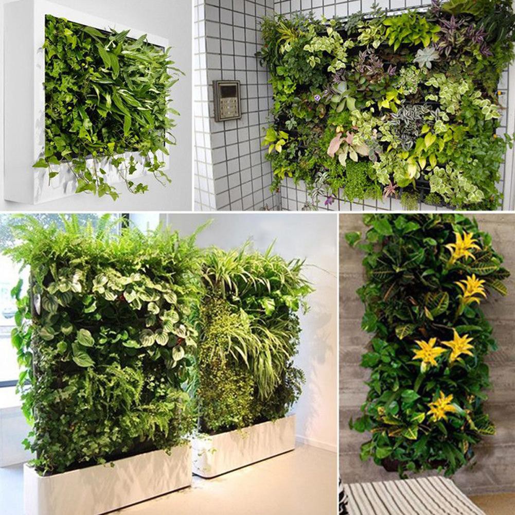 64 Pocket Hanging Vertical Garden Planter Herb Pot Decor w2YP | Shopee  Thailand