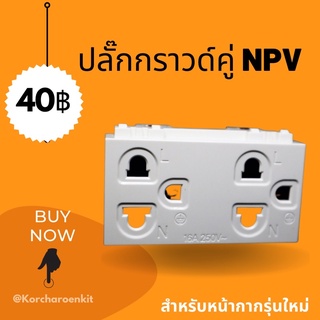 เต้ารับกราวด์คู่ NPV ปลั๊กกราวด์คู่ NPV