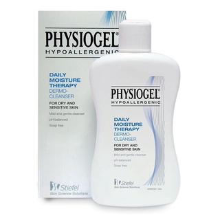 Physiogel Daily Moisture Therapy Demo-Cleanser 150ml. คลีนเซอร์ทำความสะอาดผิวหน้าและผิวกายสำหรับผิวแพ้ง่าย