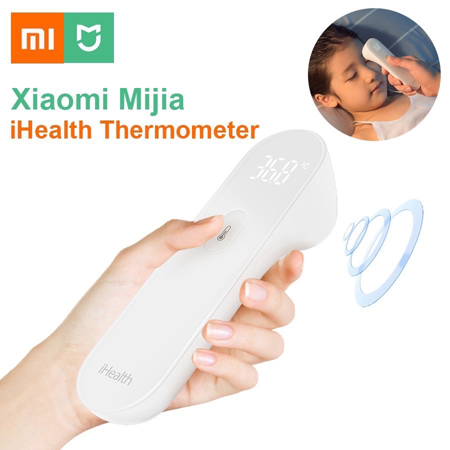 เครื่องวัดไข้ Xiaomi Mijia iHealth Thermometer LED Screen Display เครื่องวัดไข้ วัดอุณหภูมิร่างกาย