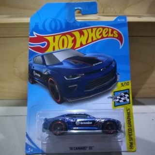 รถเหล็ก Hotwheels Chevrolet Camaro Brembo