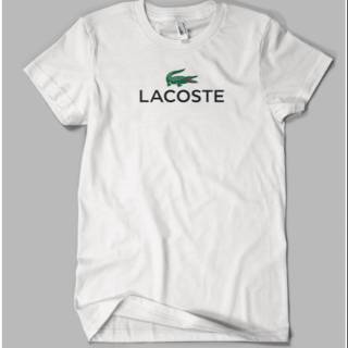 [S-5XL]เสื้อยืด พิมพ์ลาย Lacoste CROCODILE พรีเมี่ยม