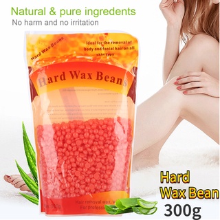 [พร้อมส่ง] Hard wax bean เม็ดแว๊กซ์ กำจัดขน ขนาด300g. แว๊กซ์เม็ด แว๊กซ์ร้อน ละลายไว