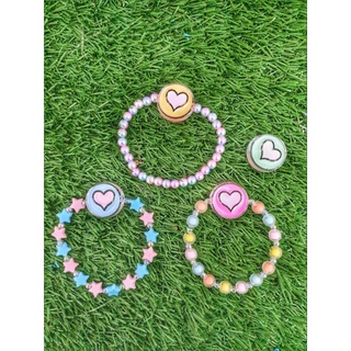 🌈สินค้ามีพร้อมส่ง🌈สร้อยข้อมือ ยางยืด