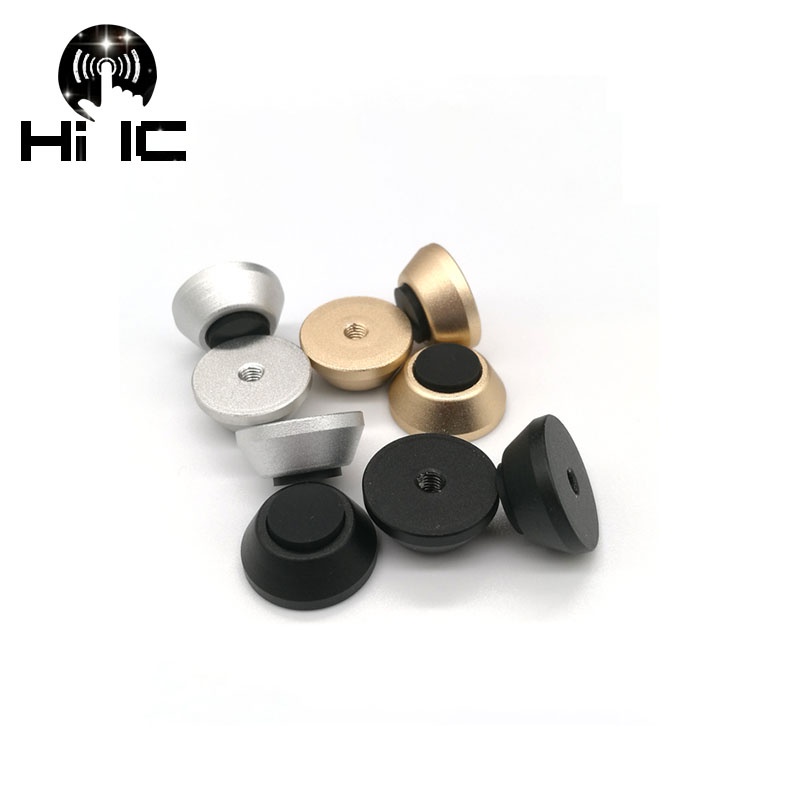 แผ่นอลูมิเนียม CNC กันลื่น สําหรับเครื่องขยายเสียงลําโพง 4 ชิ้น