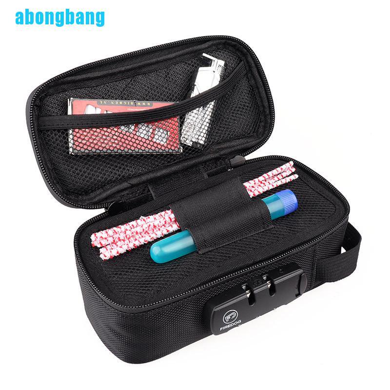 Abongbang กระเป๋าเก็บของคาร์บอน กันกลิ่น พร้อมตัวล็อก