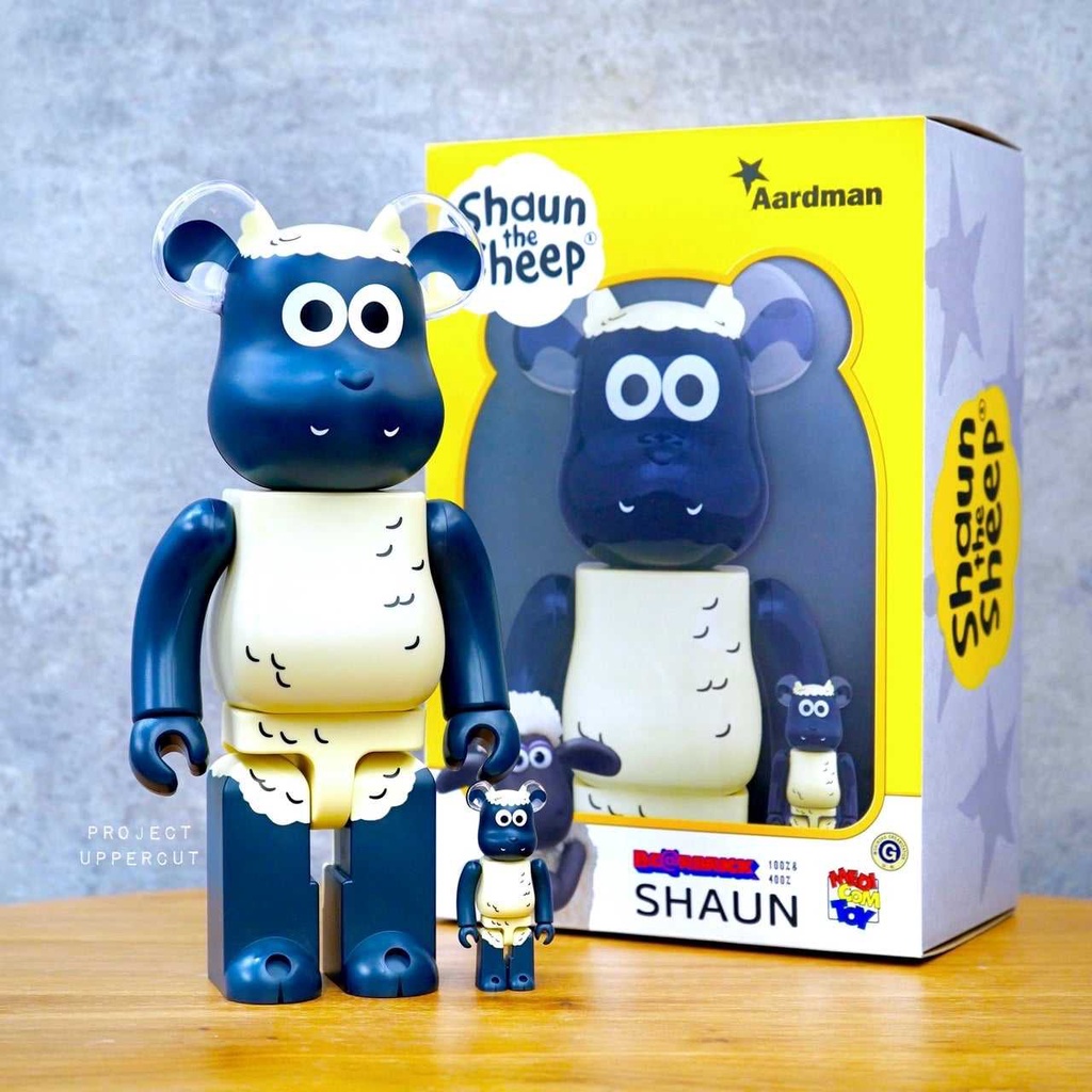 おトクサービスの- TOY BE@RBRICK Shaun •100％ •& 400％ ベ - lab ...