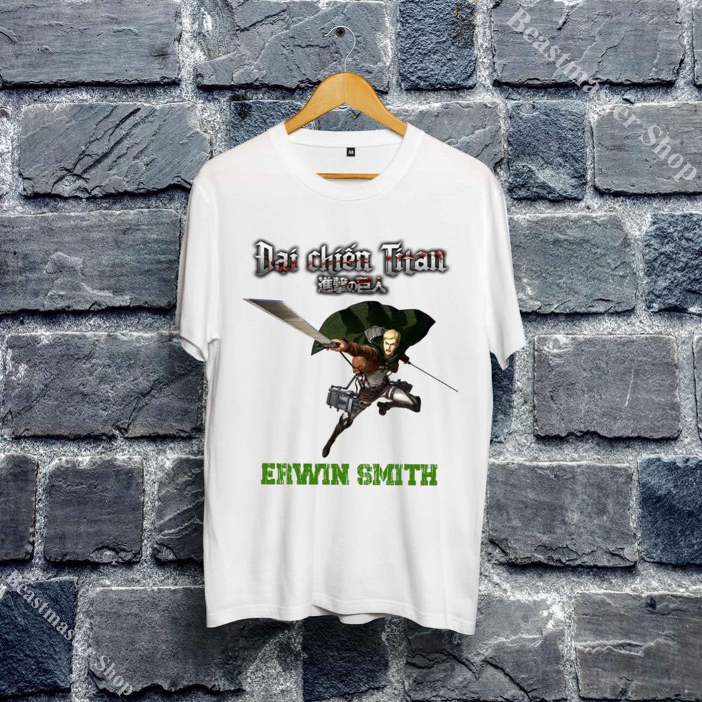Erwin Smith เสื้อ unisex - เสื้อยืด unisex Attack on Titan - บุคลิกภาพ Erwin Smith - ES-004