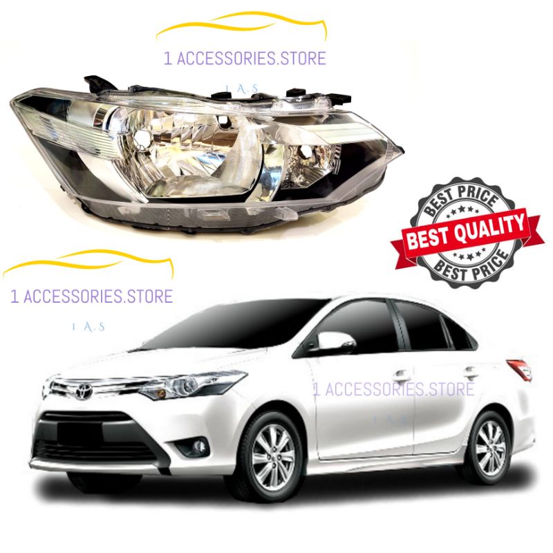 ไฟหน้า Toyota Vios NCP150 2014 (J/E SPEC) NO PROJECTOR / ไฟหน้า