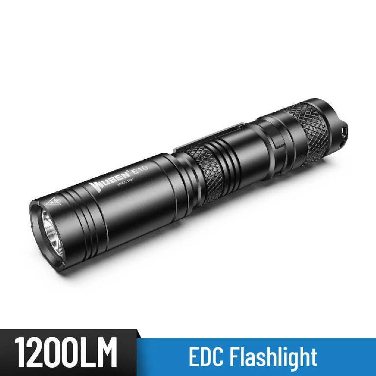 Wuben E10 ยุทธวิธีไฟฉาย OSRAM P9 LED สูงสุด 1200 Lumens ระยะทาง 215 เมตร 3.7 V กลางแจ้งไฟฉายค้นหากู้