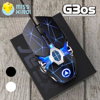 G3OS Optical Macro Key Office Gaming Mouse เมาส์เกมมิ่ง ออฟติคอล ตั้งมาโครคีย์ได้ ความแม่นยำสูงปรับ DPI 800 - 3200