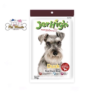 Jerhigh Dog Snack Duck Stick (60 g.) เจอร์ไฮ ขนมสุนัข