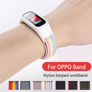 สายนาฬิกาข้อมือ สายไนล่อน สําหรับ OPPO Band Sport Loop