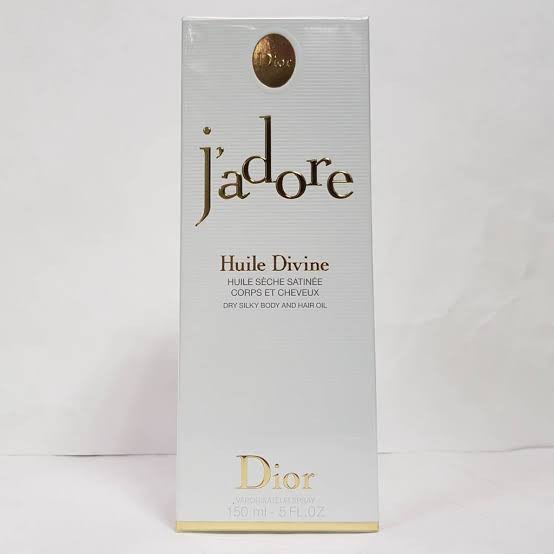 DIOR J'adore Huile Divine - Dry Silky Body &amp; Hair Oil 150ml. กล่องซีล