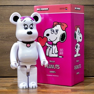 BE@RBRICK 1000% PEANUTS - Belle [New]