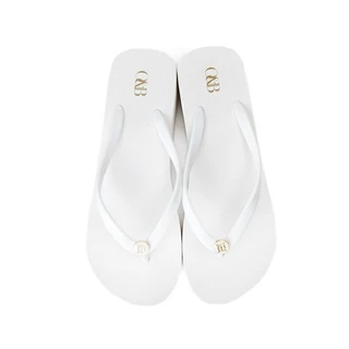 O&B รองเท้าแตะ รุ่น HIGH MALIBU IN SEXY WHITE-11227CR08468F_C2WTXX