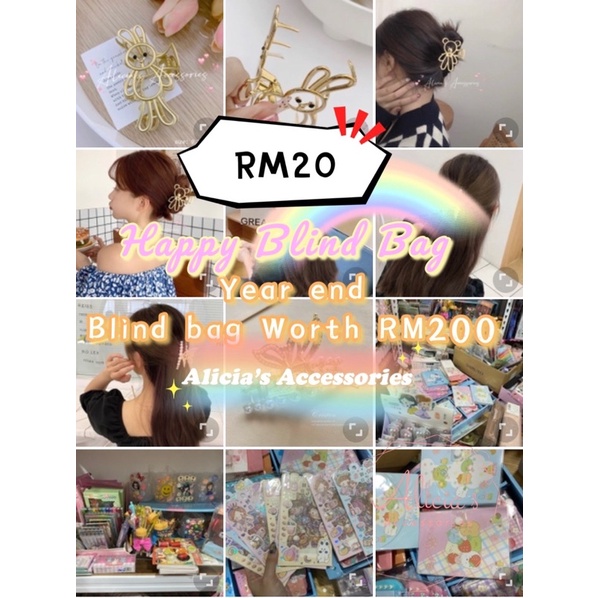 Happy Blind Bag RM20 Only (worth RM200)