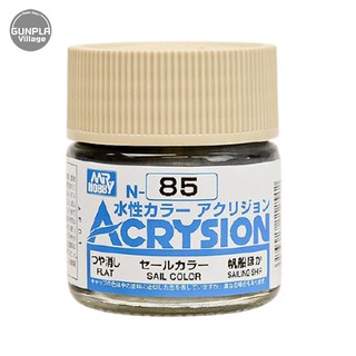 Mr.Hobby MR.ACRYSION COLOR N-85 SAIL COLOR 4973028112542 (สี)