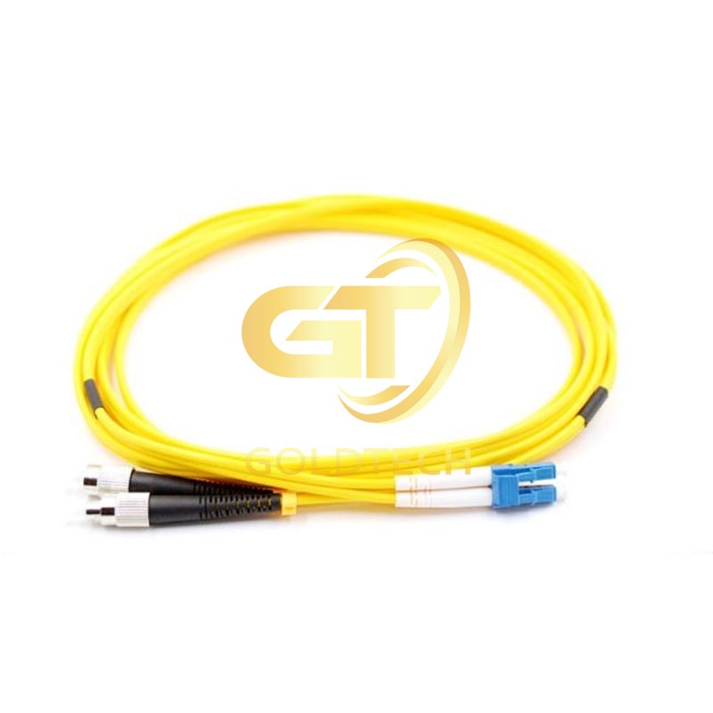สายแพทช์ออปติคอลโหมดเดียวมาตรฐาน FC-LC, FC-FC Duplex ยาว 3 ม.