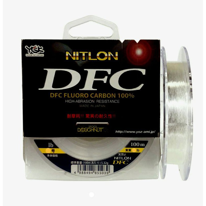 YGK Nitlon DFC 100% Fluorocarbon Fishing Jigging Luring Leader