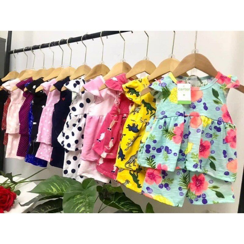 | ชุดแขนกุด Babydoll Fairy Tail สําหรับเด็ก 7-17Kg