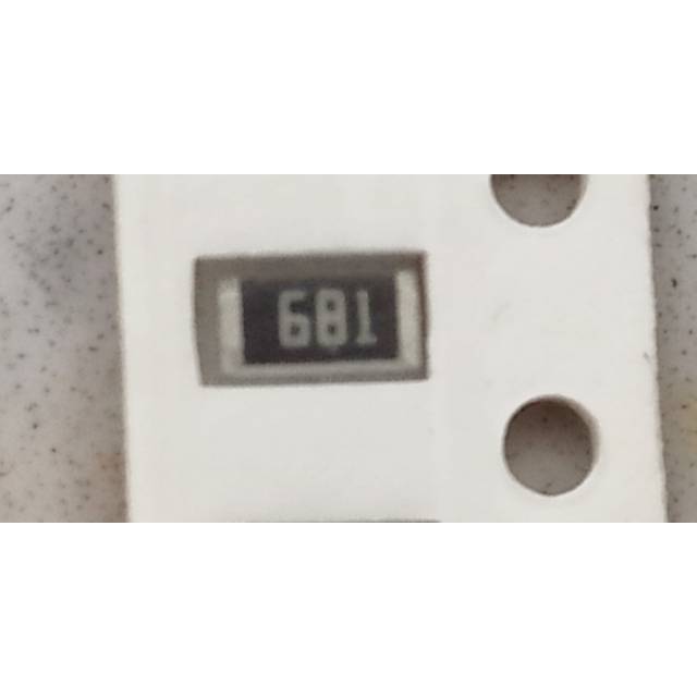ตัวต้านทาน smd 680 โอห์มดั้งเดิม