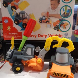 PLAYGO HEAVY DUTY VEHICLE ชุดของเล่นรถก่อสร้าง