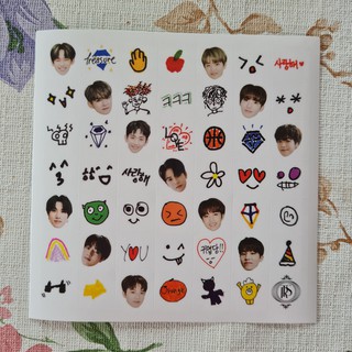 [แท้/พร้อมส่ง] มินิสติ๊กเกอร์ Treasures 2021 Welcoming Collection Video KiT Stickers