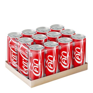 โค้ก เครื่องดื่มน้ำอัดลม สลิมแคน ขนาด245 มล. แพ็ค12 กระป๋อง Coke Slimcan Carbonated Soft Drink Size 245 ml. Pack 12 cans