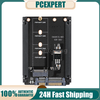 PCER◆NGFF to SATA Adapter Card M.2 KEY B-M SSD SATA3.0 Converter Support Model 2230  2242 2260 2280