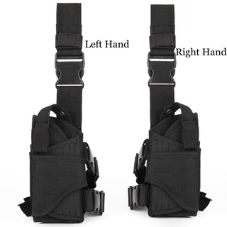 Universal Gun HOLSTER เข็มขัด/ต้นขาขา DROP pistol GL17 M9 1911 HK USP ไนลอนผู้ถือสำหรับขวาซ้าย Leggings handgun Carrier