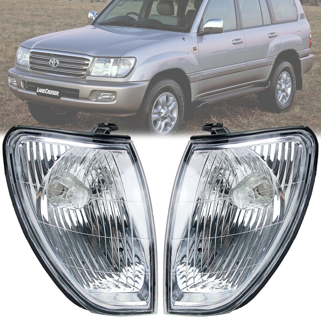 Toyota Landcruiser 100 1998-2005 มุมด้านหน้าโคมไฟมุมสัญญาณโคมไฟ Land Cruiser HDJ100 HDJ101