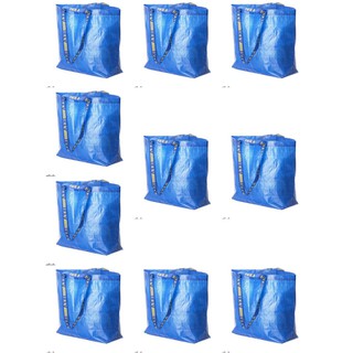 Set ถุง IKEA ขนาดกลาง จำนวน 10 ใบ
