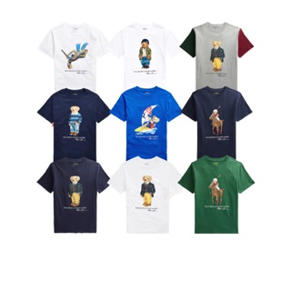 ลด 15% ใช้โค้ด "FEB800F"/ Ralph Lauren Bear Cotton Tee (boy size) สินค้าแท้ ใหม่ ป้ายห้อย