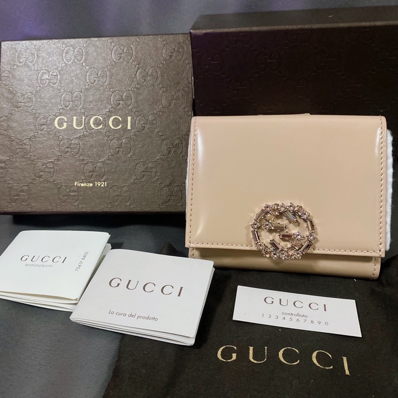 Gucci swarovki wallet