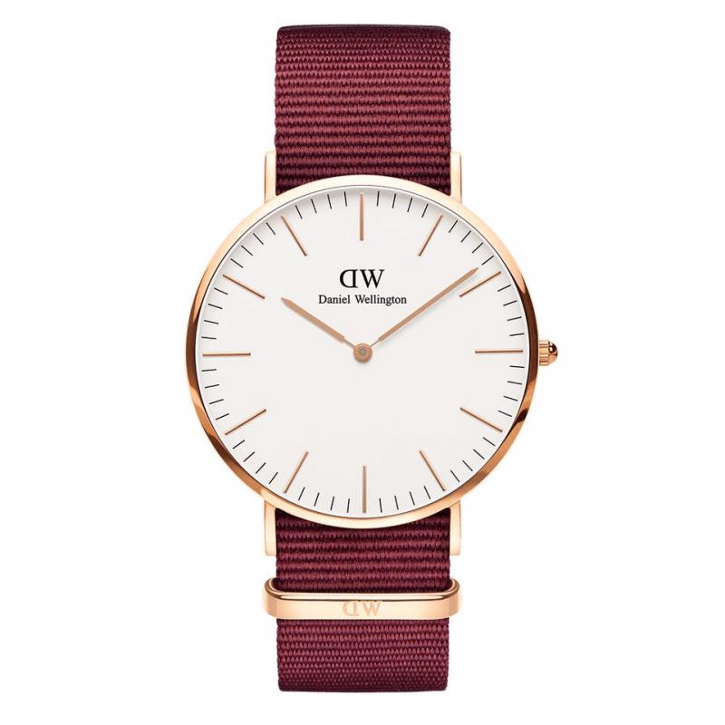 l นาฬิกา dw แท้ลดราคา lDaniel Wellington Classic Roselyn RG White I 40 mm