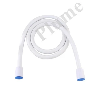 สายน้ำดี pvc สีขาว สายฝักบัว สายชำระ pvc ทนทานไร้สนิม