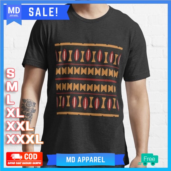 เสื้อยืดพรีเมี่ยมลายสีน้ําตาล Boho Chic 596770