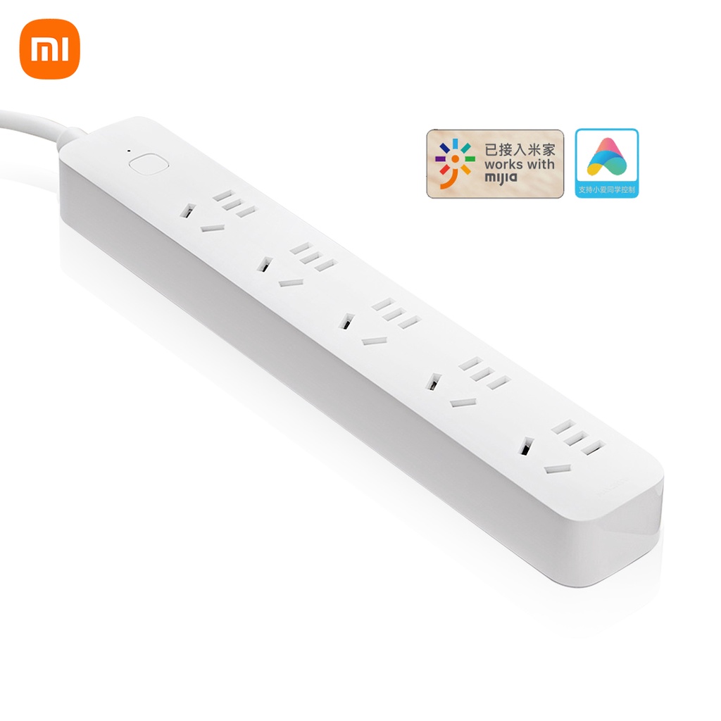 Xiaomi Smart Plug Power Strip 2 2500W 5 Ports Charger Socket Energy