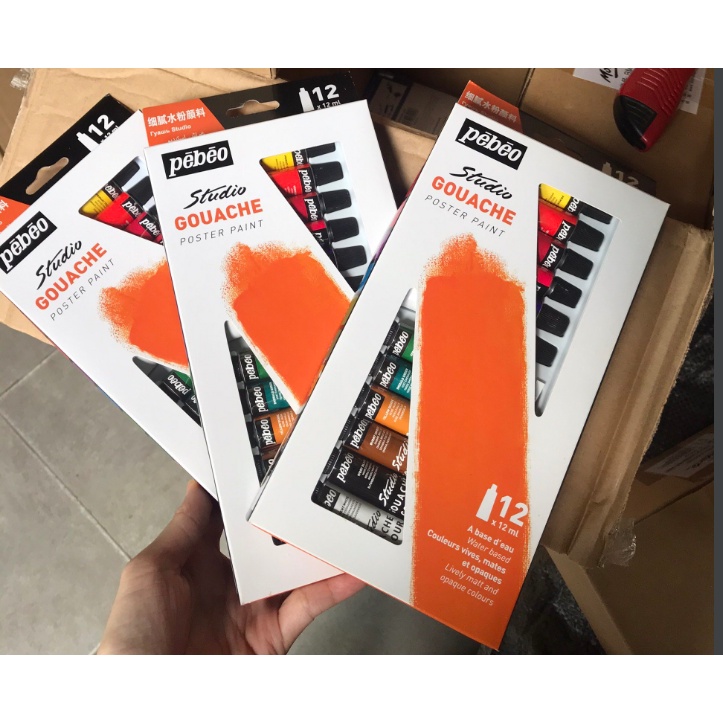 Gouache, Pebeo Gouache 12 สี, Gouche