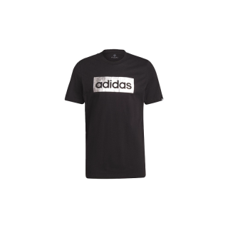 adidas Foil Box Logo Tee ผู้ชาย สีดำ GS6282