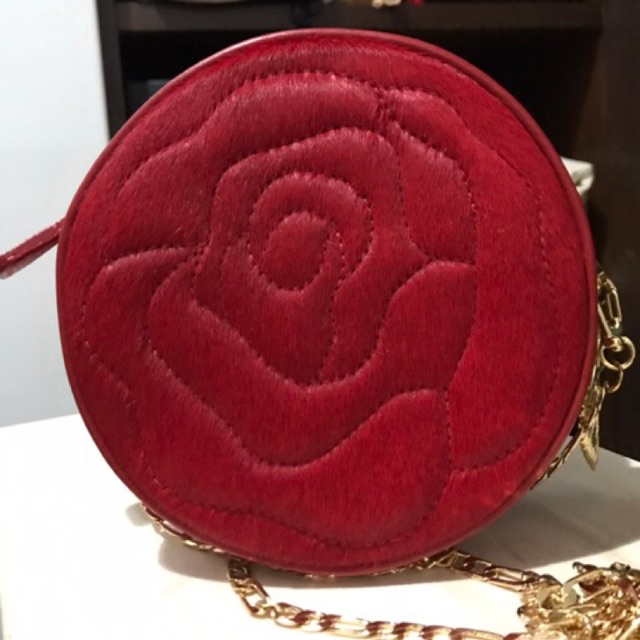 Original Aristotle rose bag pony red แท้💯% NEW‼️